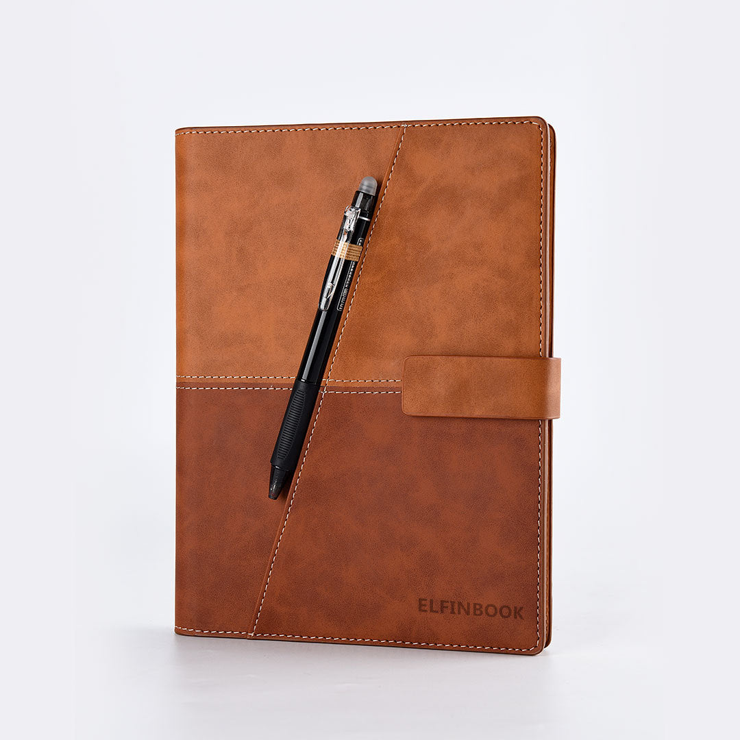 Leather Smart Reusable Notebook