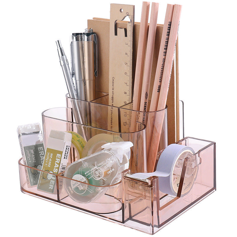 Stationery Storage Box Transparent