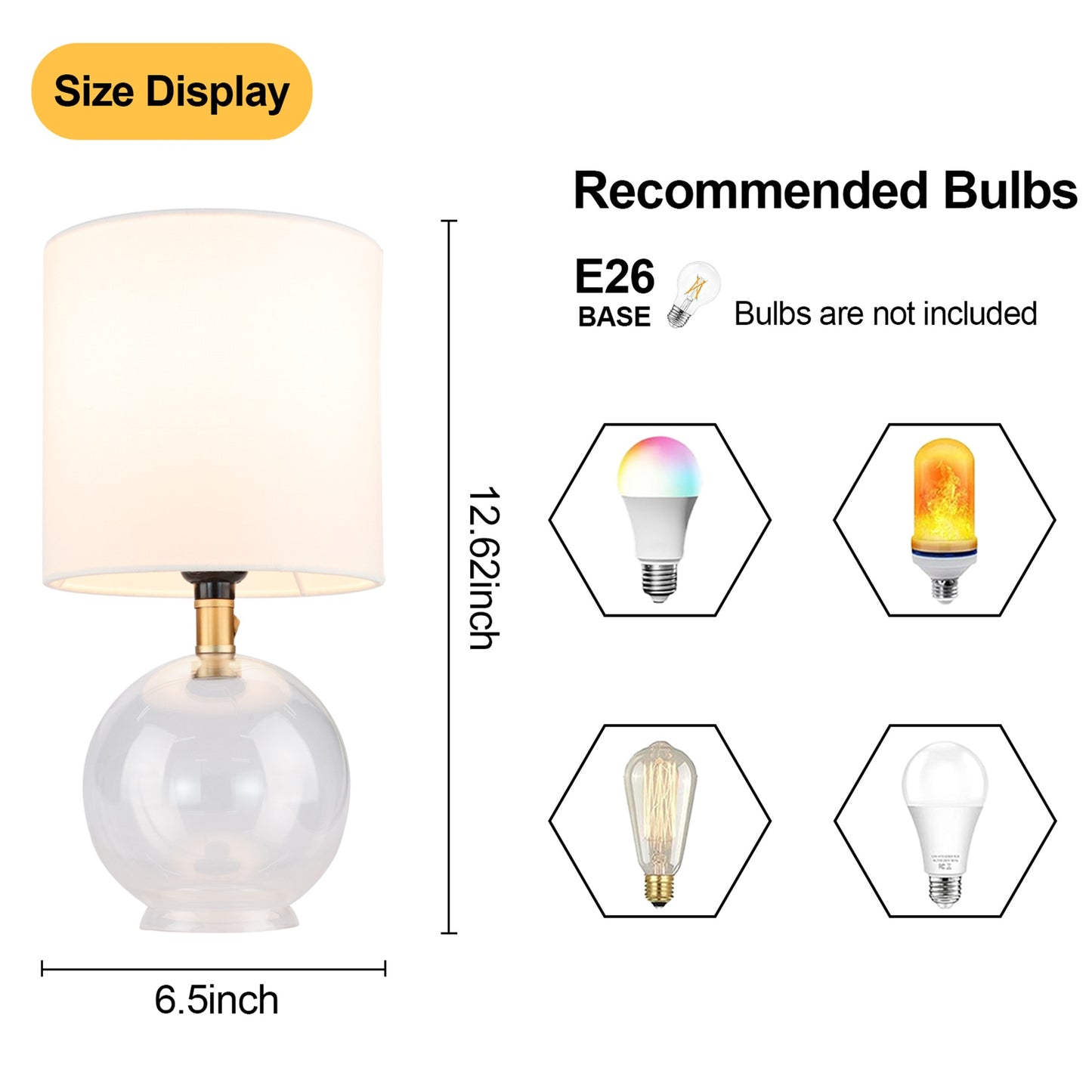 Small Side Table Lamp For Bedroom