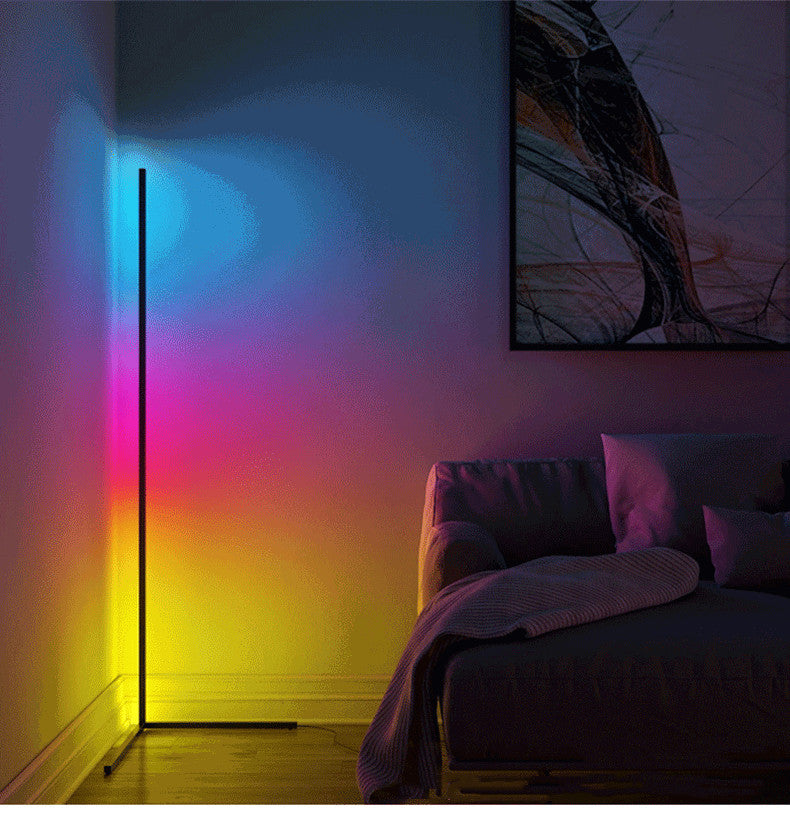 Nordic RGB Corner Floor Lamp