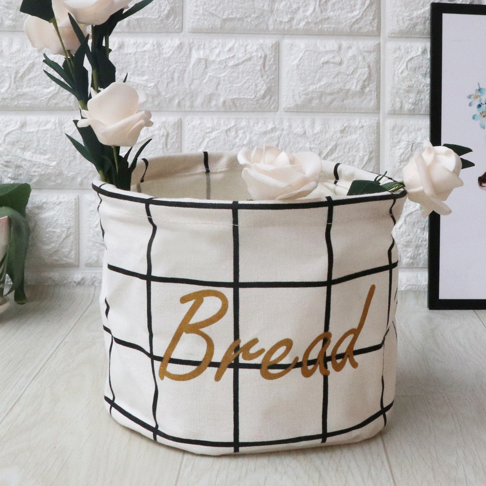 Fabric Waterproof Foldable Under-Desk Storage Basket