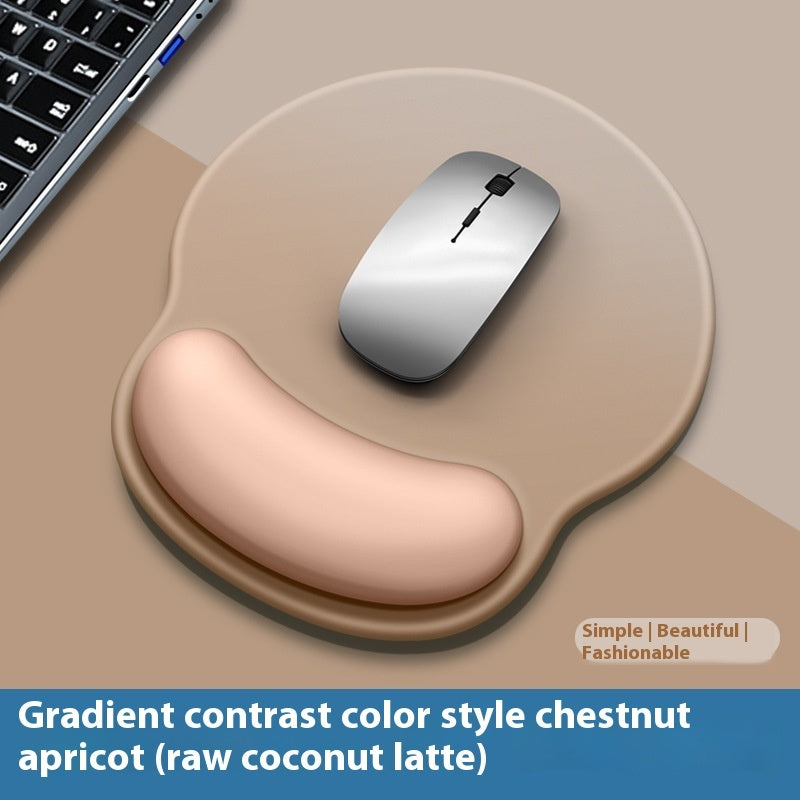 Gradient Girl Wristband Silicone Mouse Mat