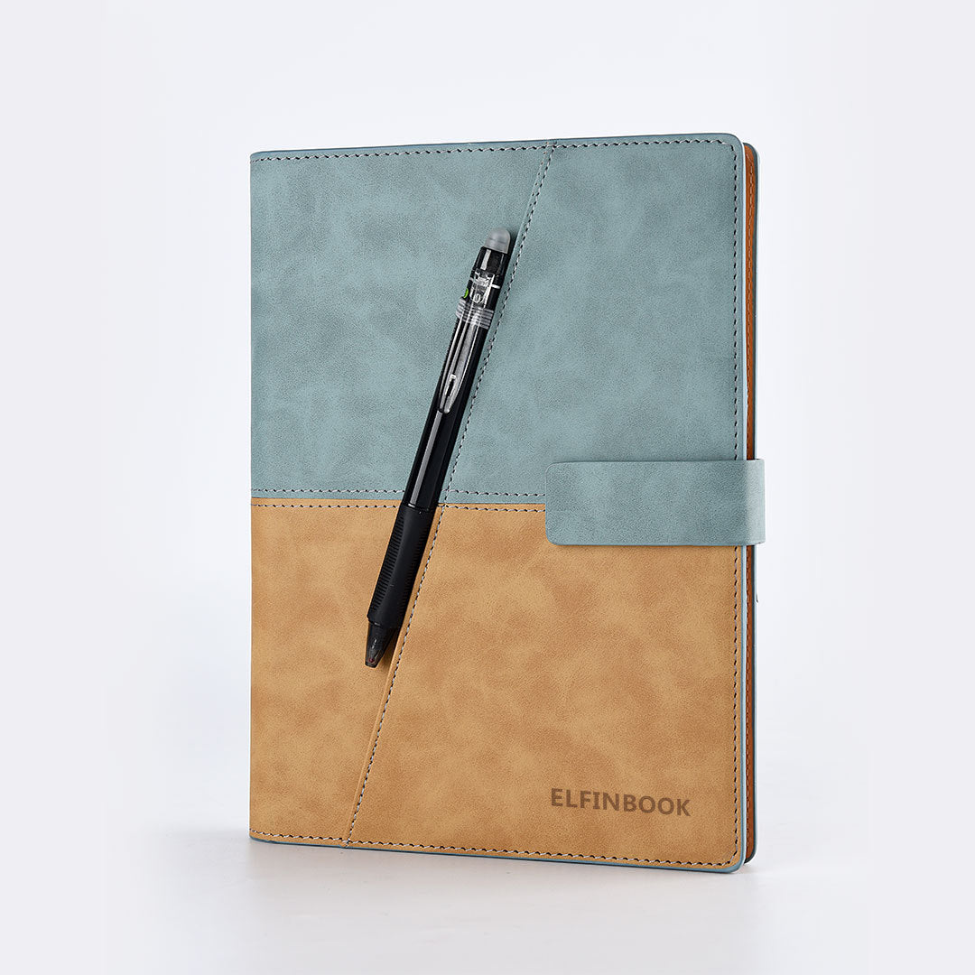 Leather Smart Reusable Notebook