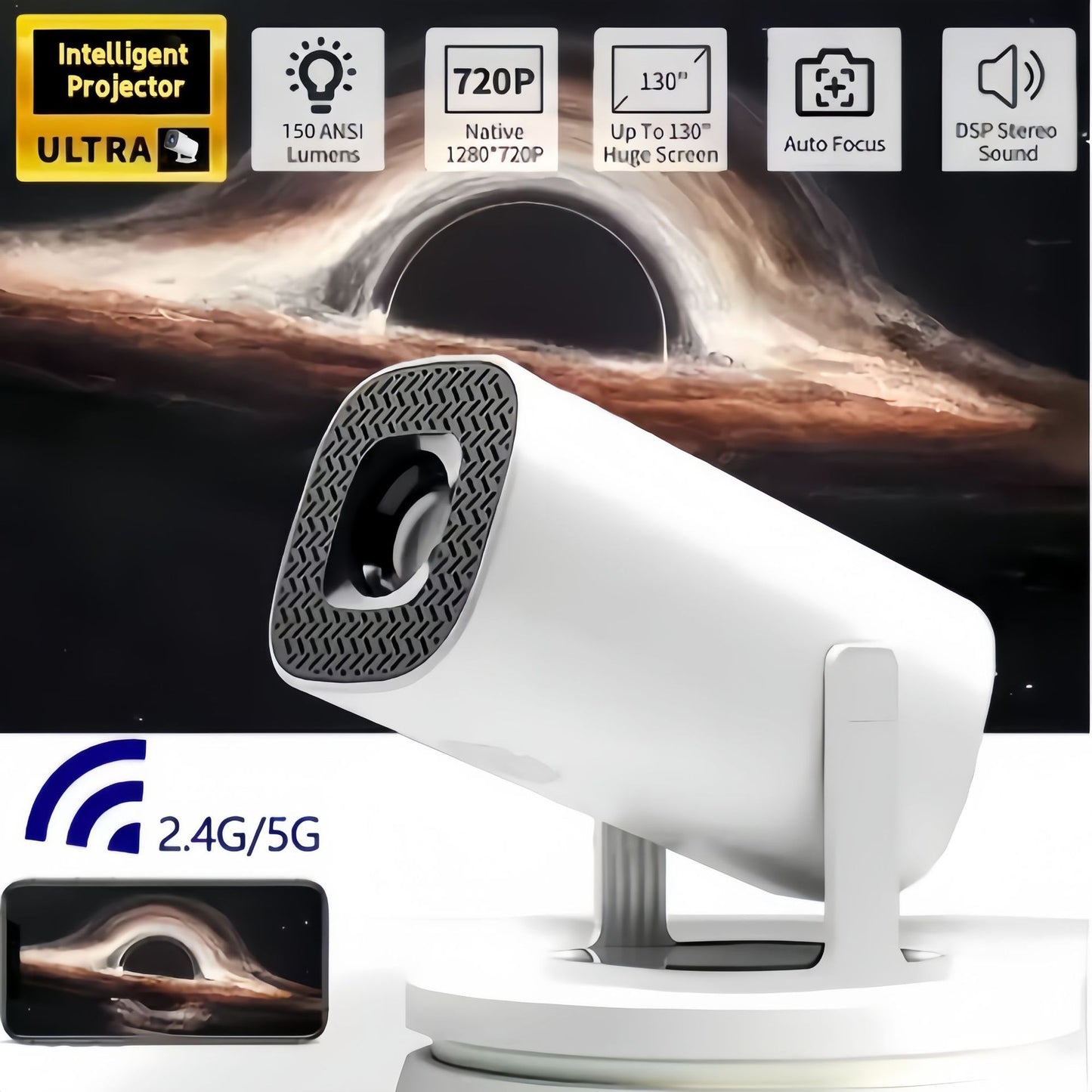 Home Theater Projector 1080P HD