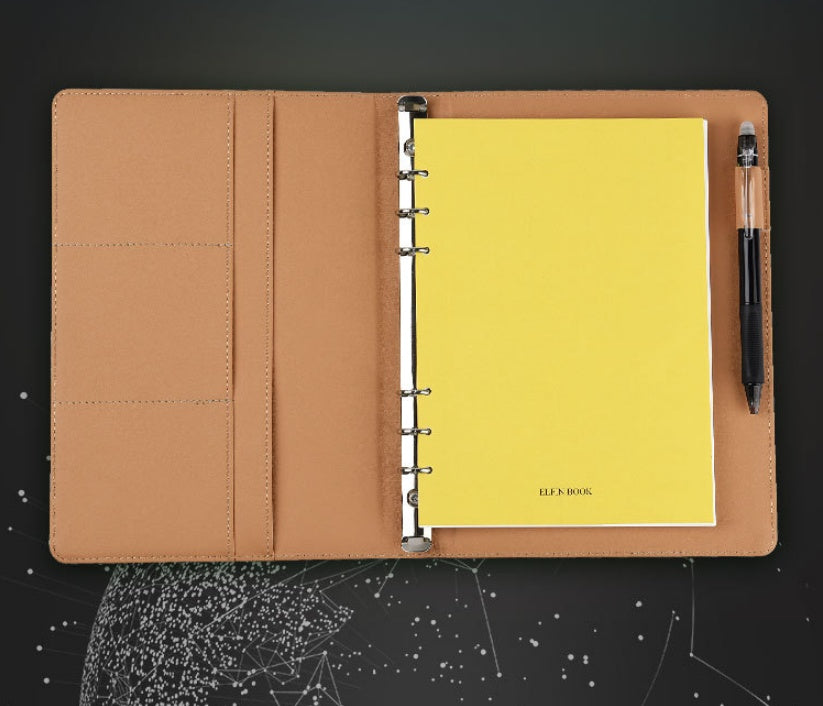 Leather Smart Reusable Notebook