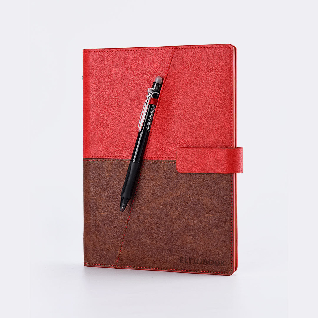Leather Smart Reusable Notebook