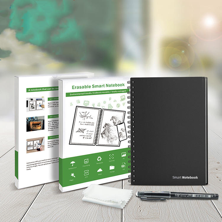 Smart Reusable Notebook (Scan to App)