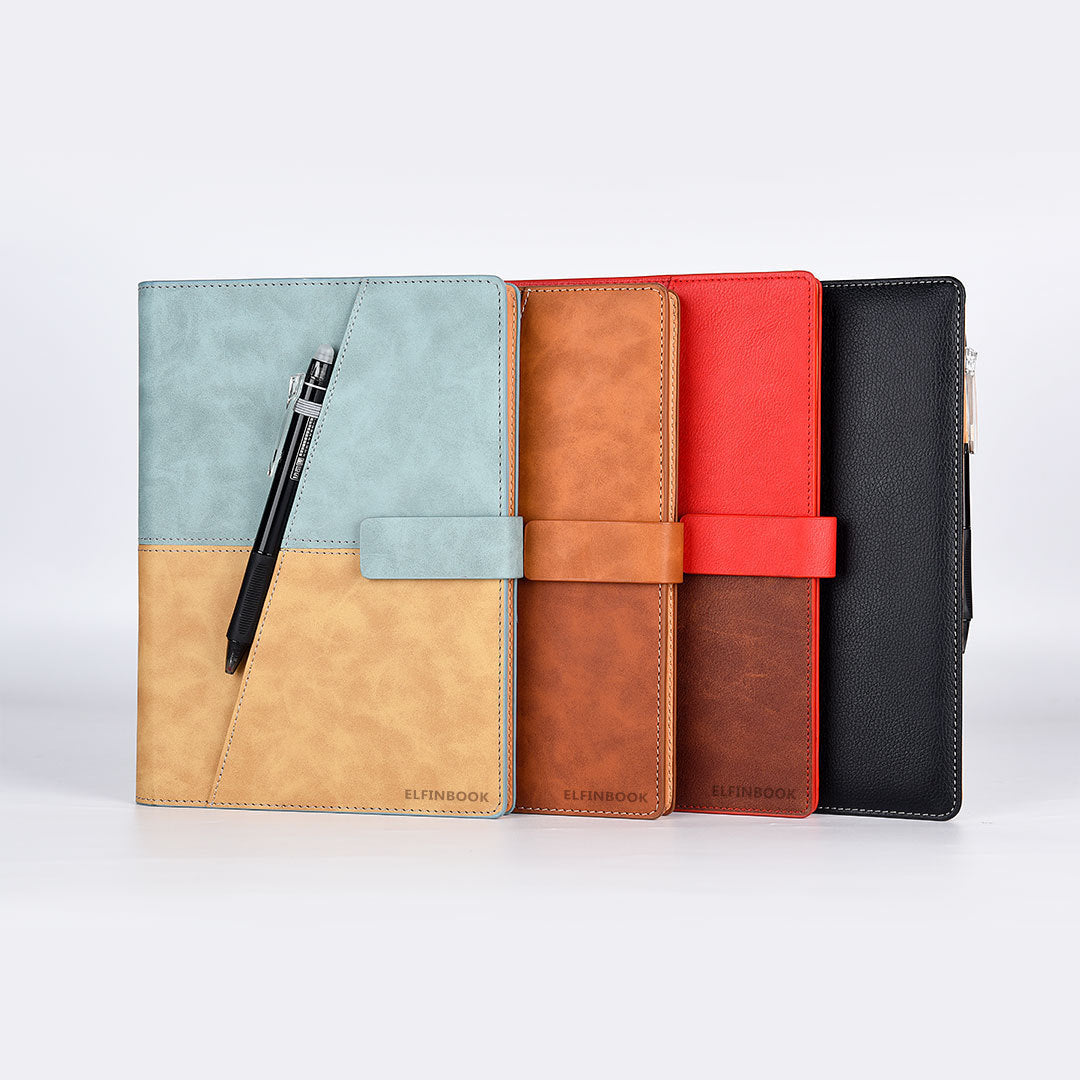 Leather Smart Reusable Notebook