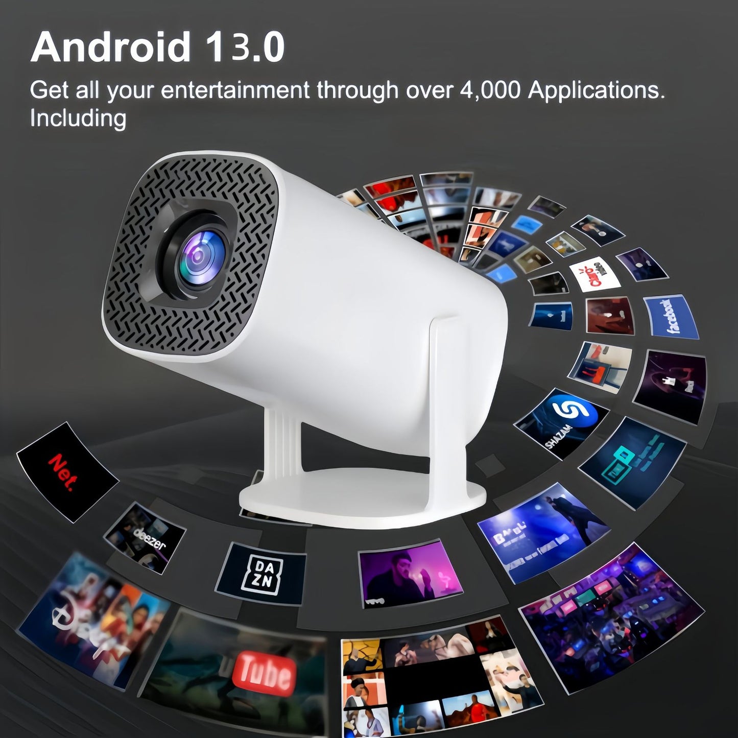 Home Theater Projector 1080P HD