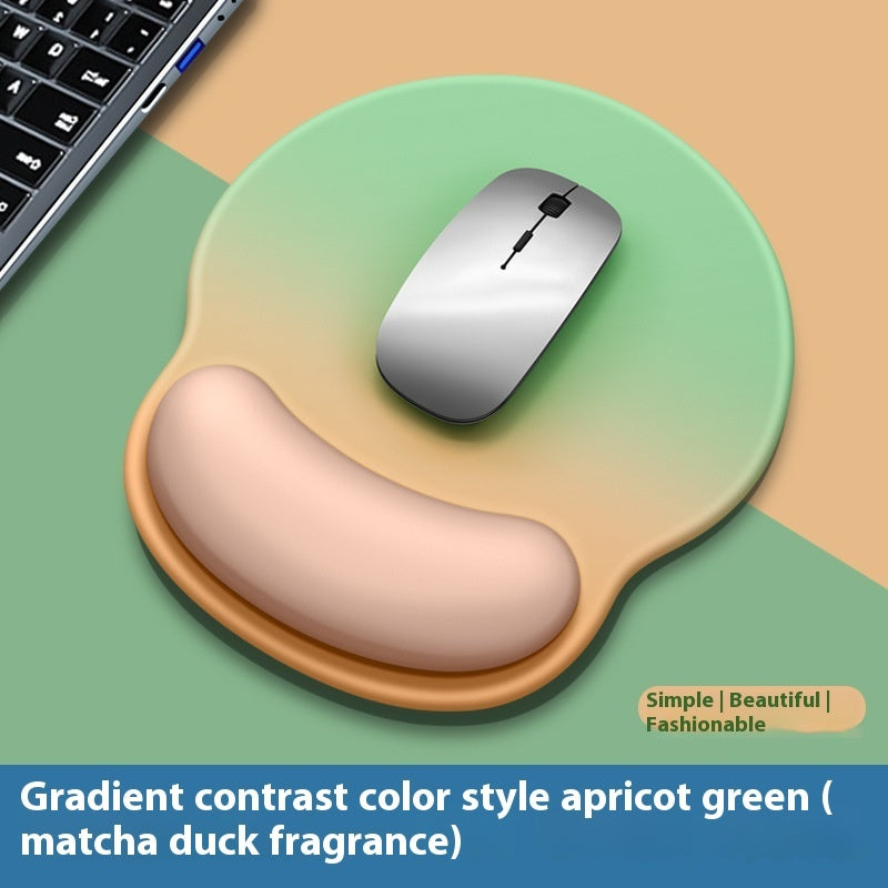 Gradient Girl Wristband Silicone Mouse Mat