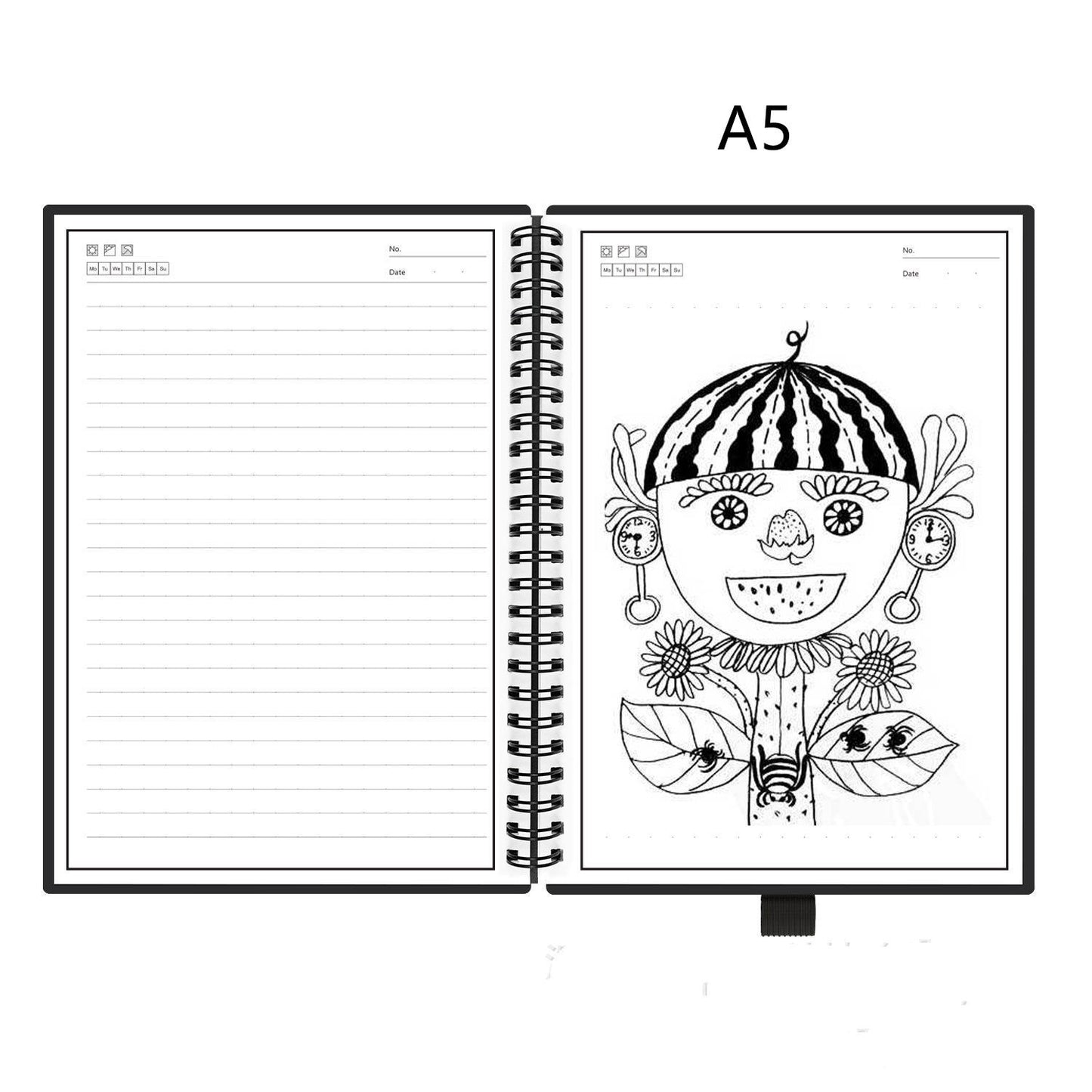 Smart Reusable Notebook (Scan to App)