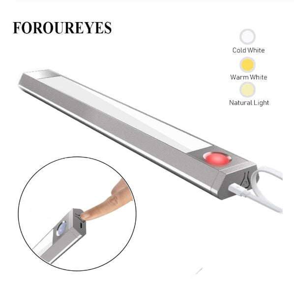 wireless motion sensor led desk light