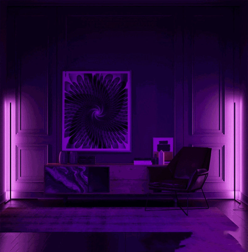 Nordic RGB Corner Floor Lamp