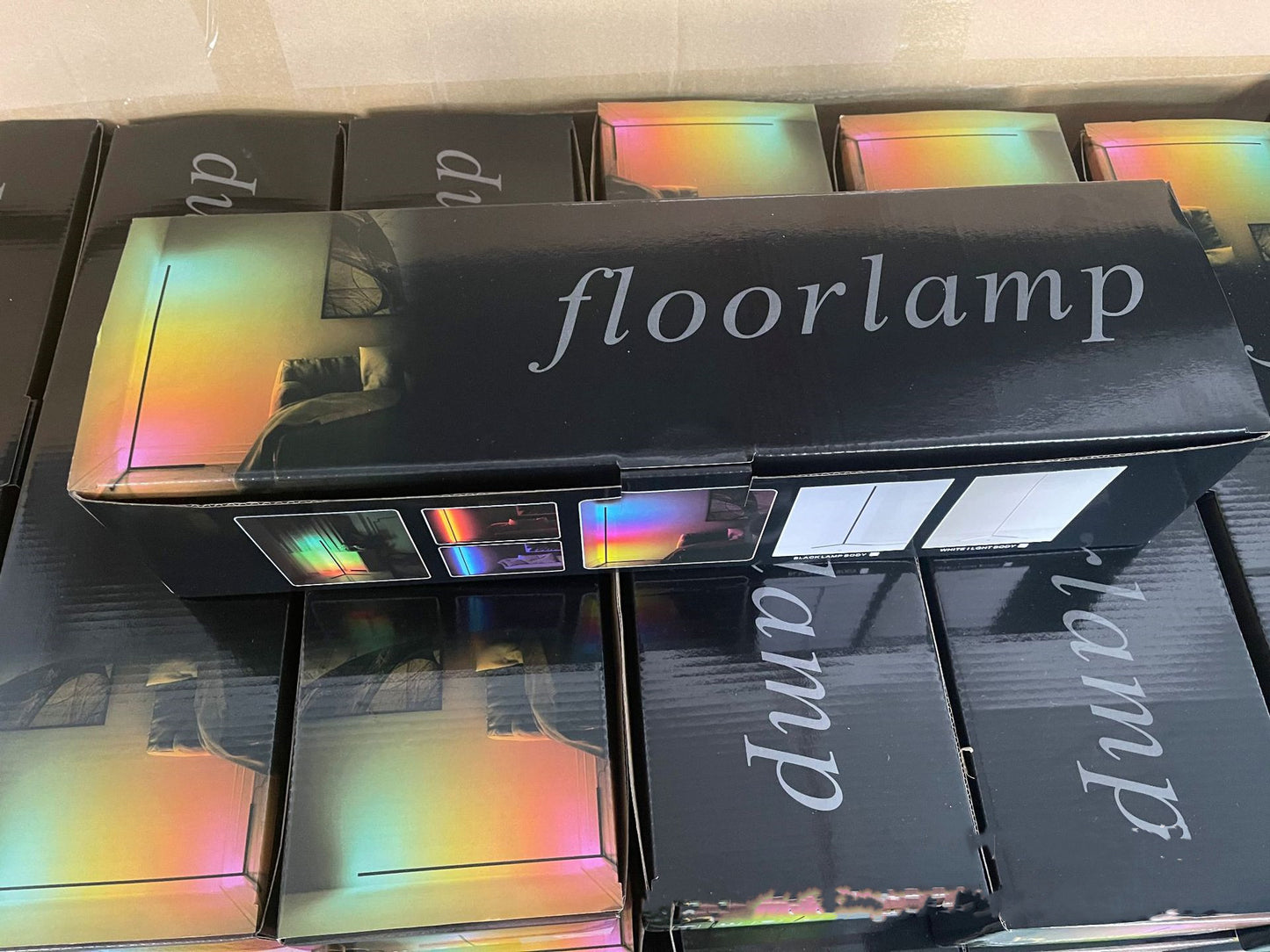 Nordic RGB Corner Floor Lamp